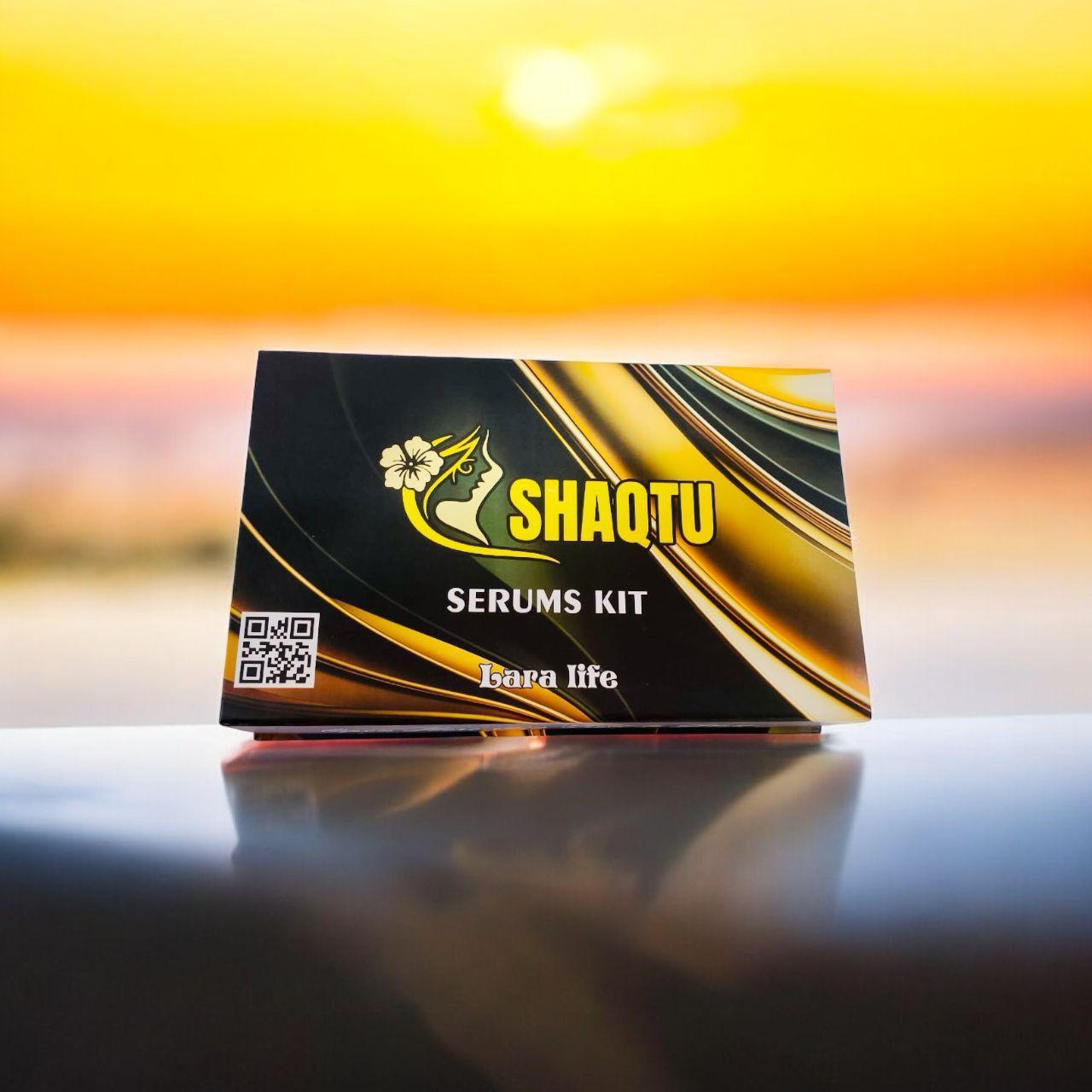 SHAQTU 4-in-1 Miracle Face Serum Kit Your Shortcut to Flawless Skin đź’–