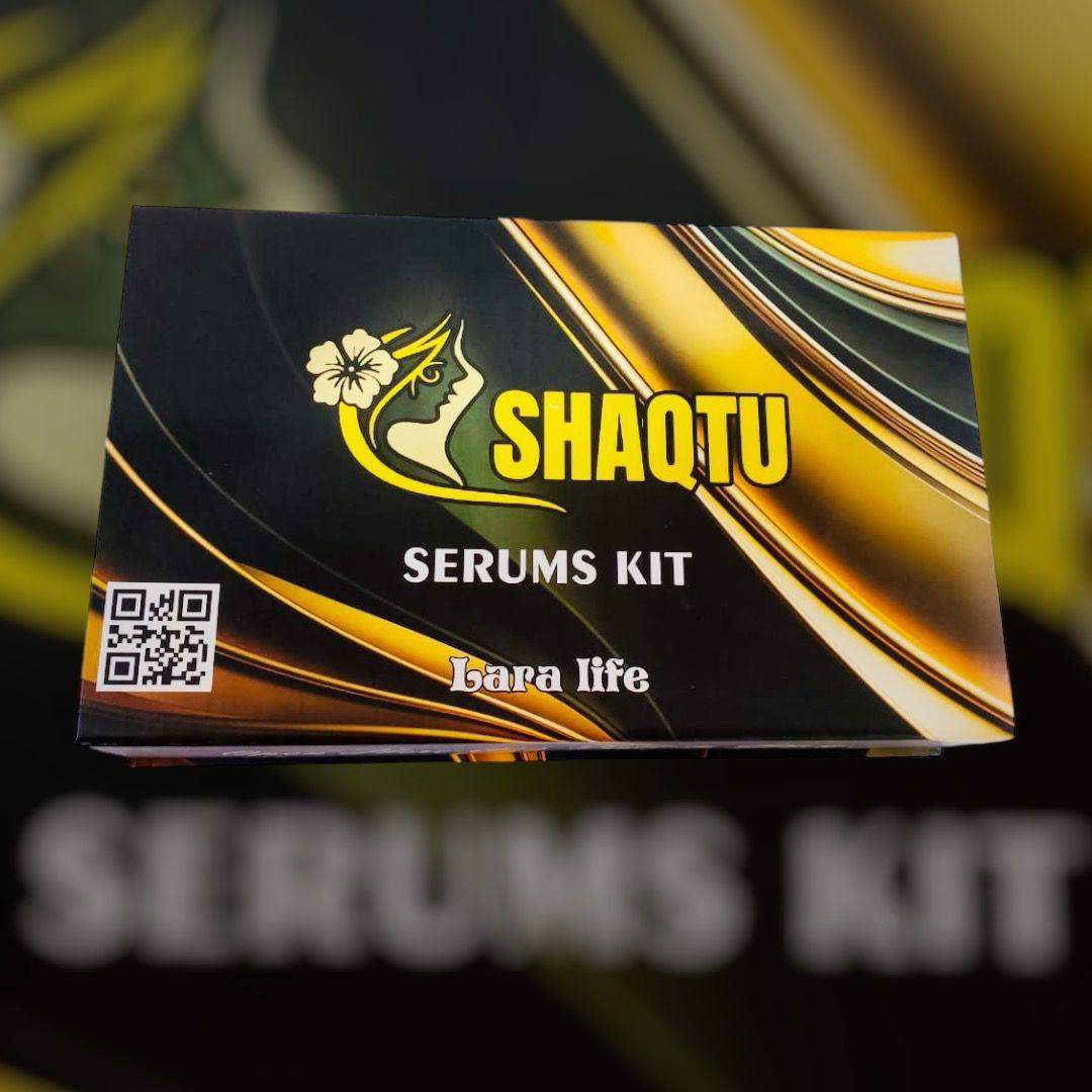 SHAQTU 4-in-1 Miracle Face Serum Kit Your Shortcut to Flawless Skin đź’–