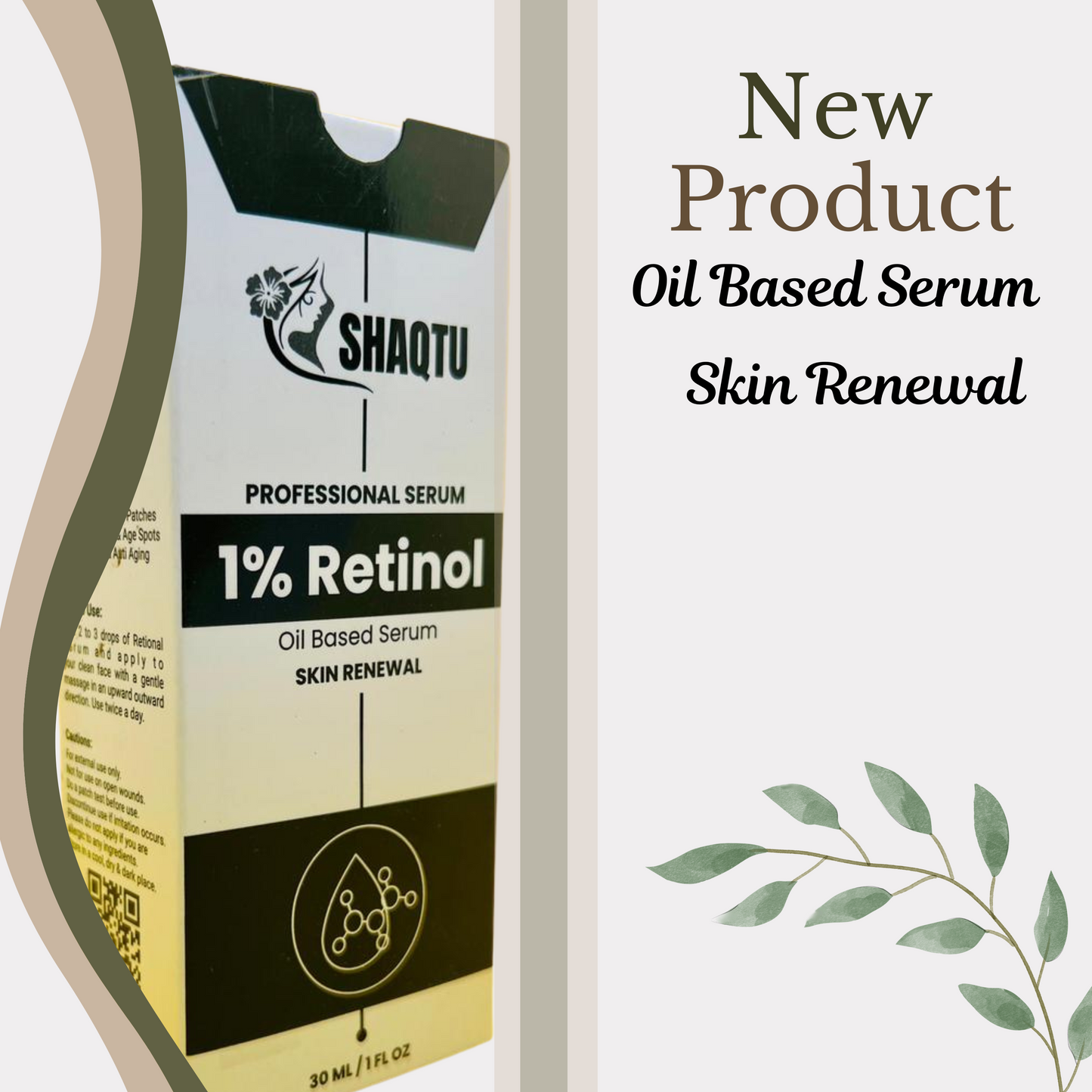 Professional Oil Based Skin Renewal Serum Deep Repair | Anti Aging | Ultimate Glow