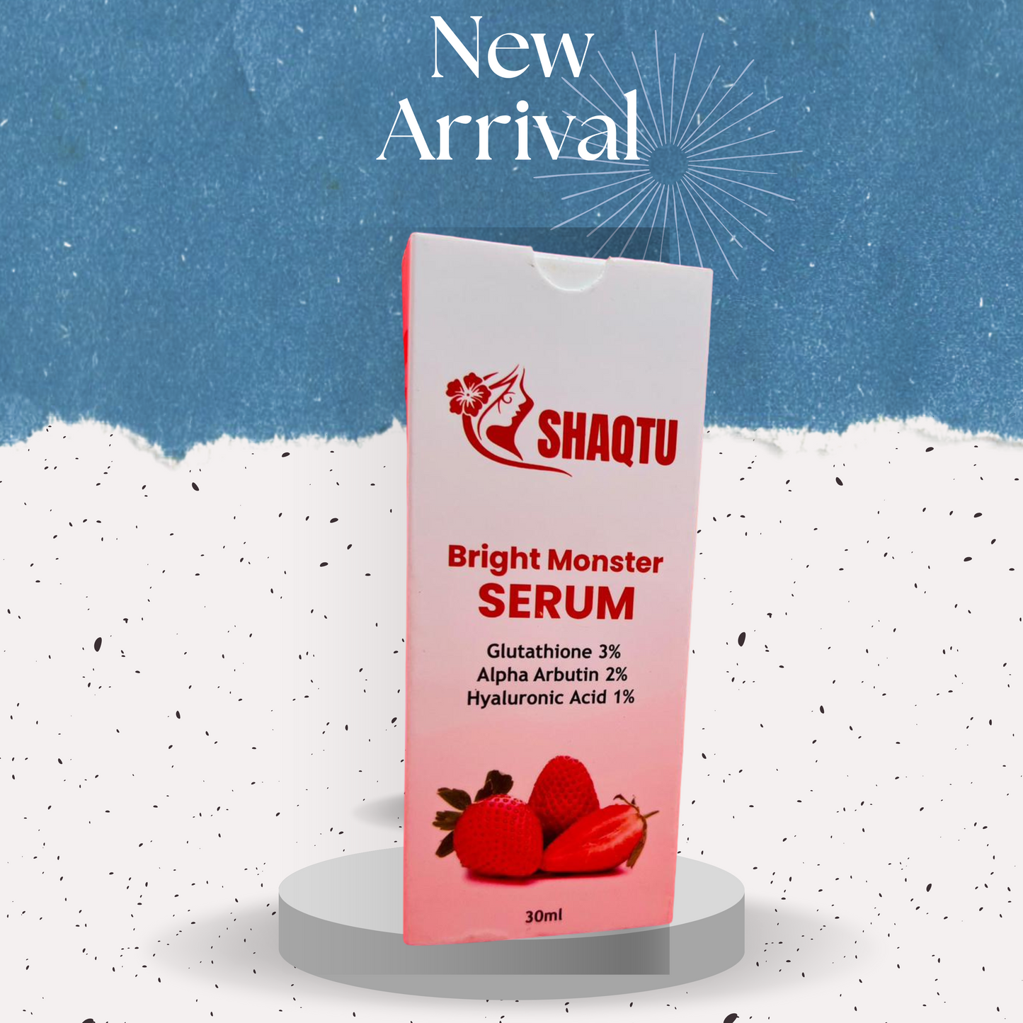 Bright Monster Face Serum Instant Glow, Spot-Free Skin! ✨