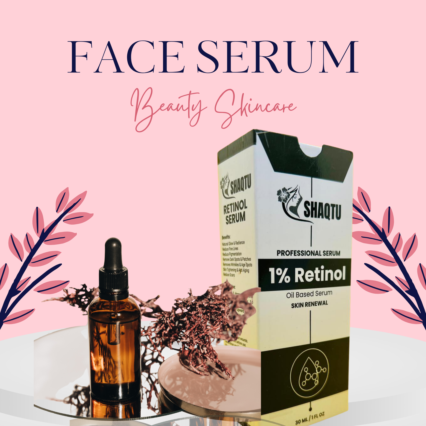 Professional Oil Based Skin Renewal Serum Deep Repair | Anti Aging | Ultimate Glow