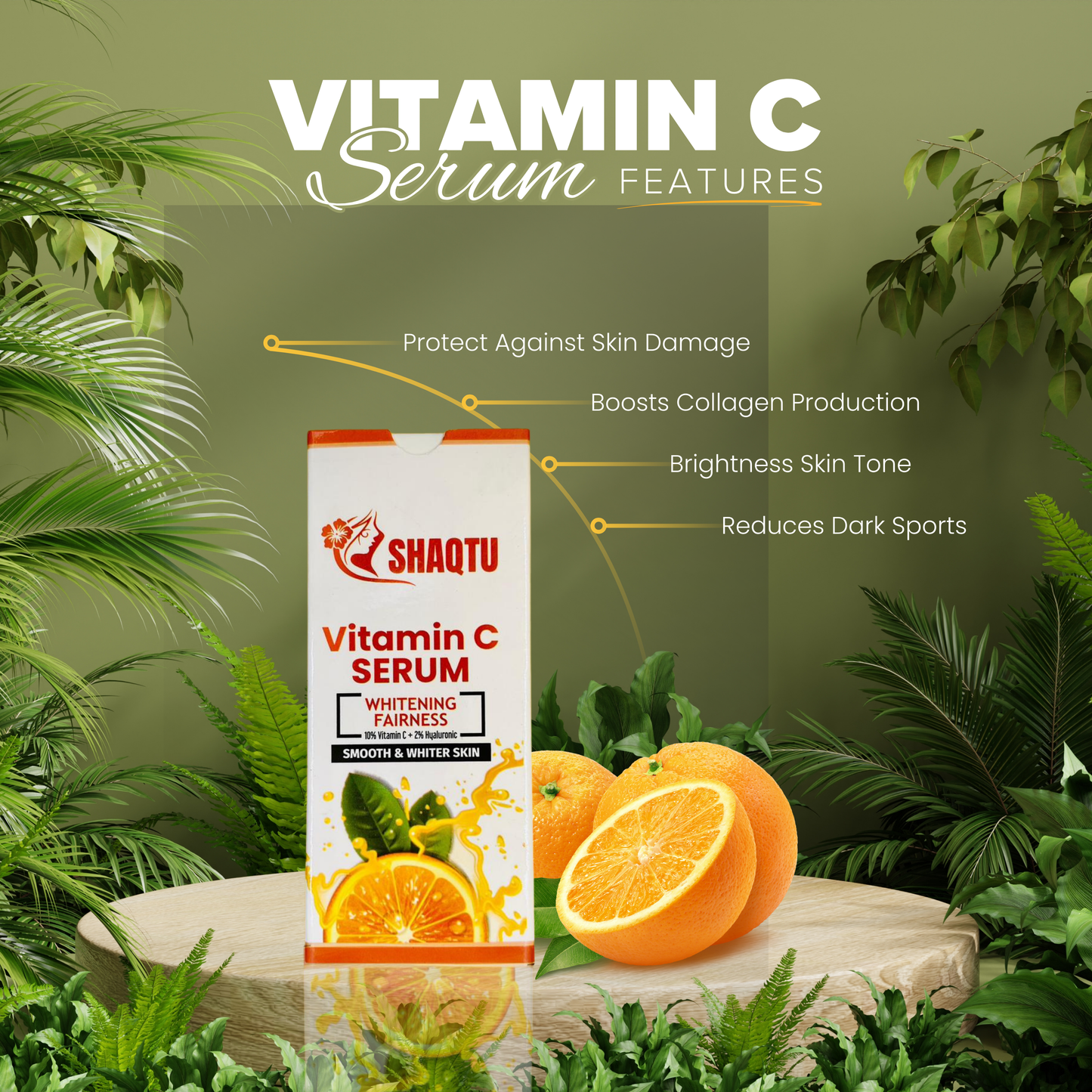 Vitamin C Glow Serum Instant Radiance & Spot Free Skin