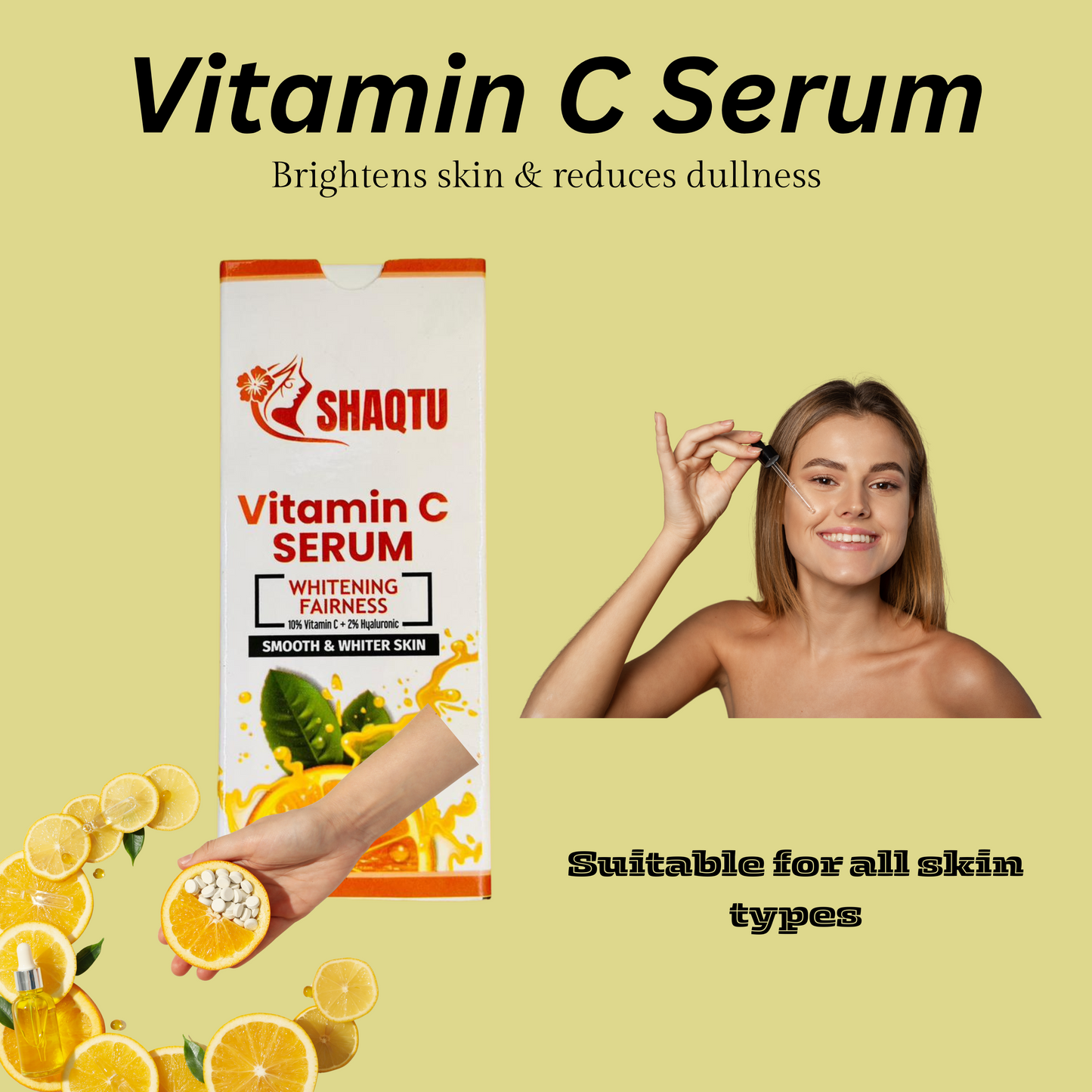 Vitamin C Glow Serum Instant Radiance & Spot Free Skin